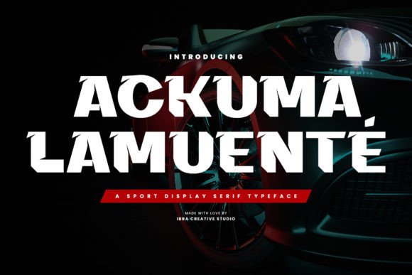 Ackuma Lamuenté: The Serif Font for Polished Brand Identity