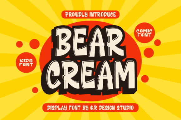 Bear Cream: The Bold Script Handwritten Font for Authentic Brand Identity