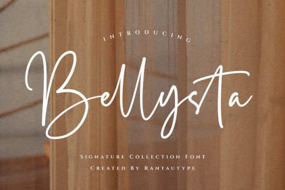 Bellysta: The Modern Script Handwritten Font for Elegant Editorial Design