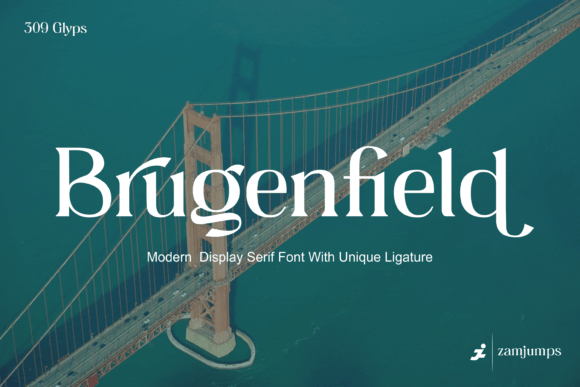 Brugenfield Typeface for Modern Digital Branding