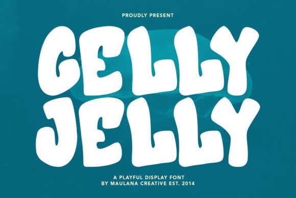 Celly Jelly: A Playful Display Font for Bold Brand Identity