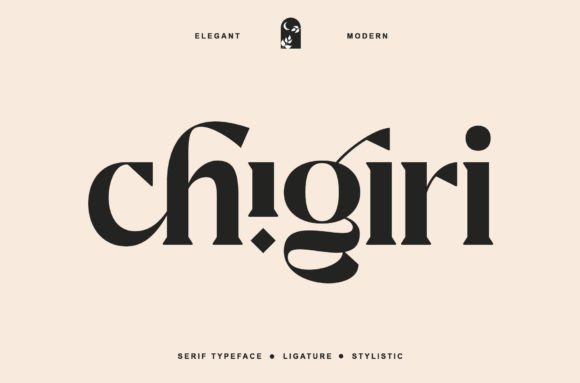 Chigiri: A Classic Sans-Serif Display Font for Elegant Editorial Design
