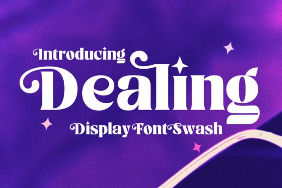 Dealing: A Modern Serif Typeface for Editorial Design