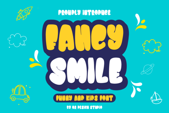 Fancy Smile Display Typeface for Digital Branding