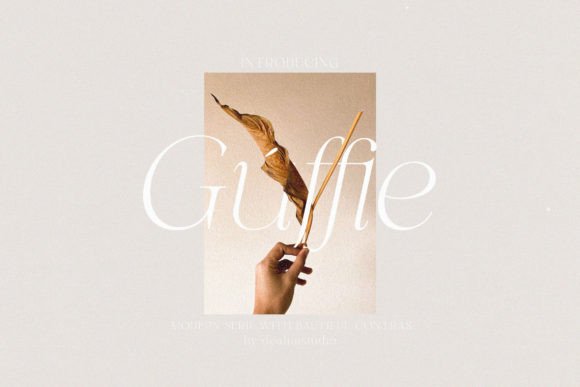 Guffie: A Chic Elegant Display Modern Serif for Fashion Branding