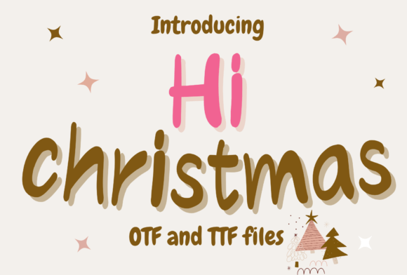 Hi Christmas: The Perfect Script Handwritten Font for Festive Branding