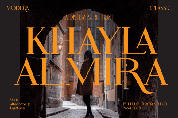Khayla Almira: A Clean and Elegant Sans Serif Font for Modern Branding