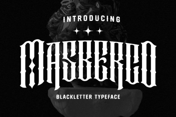 Masberco Typeface: Elevating Digital Brand Identity with Gothic Street Style
