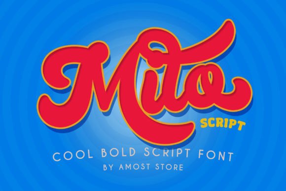 Milo: The Retro Vintage Script Font for Cohesive Brand Identity