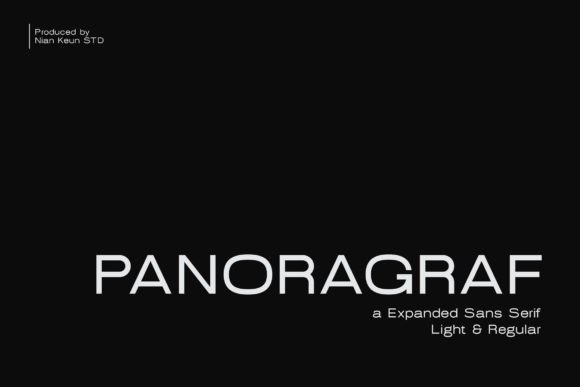 Panoragraf: The Wide Display Font for Scroll-Stopping Social Graphics