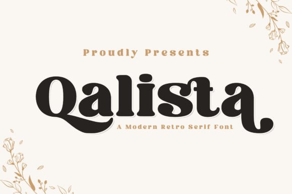 Qalista: A Classic Serif Font for Elegant Brand Identity Design