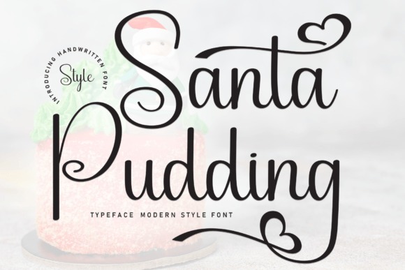 Santa Pudding: A Sweet Handwritten Font for Brand Personality