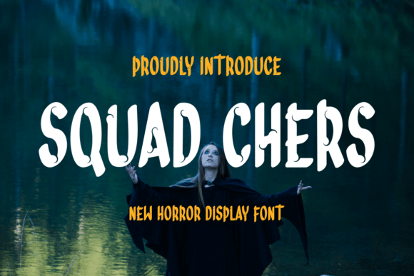 Squad Chers: The Unique Decorative Font for Bold Brand Identity