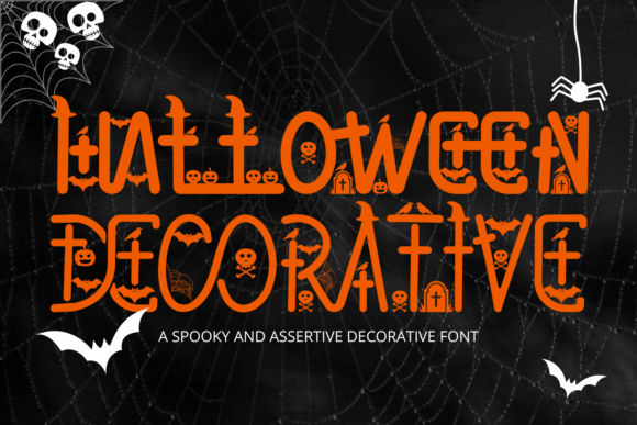 Upgrade Your Brand with Halloween Decorative Typeface