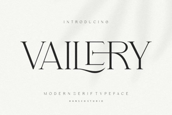 Vailery: The Elegant Display Serif for Modern Campaign Design
